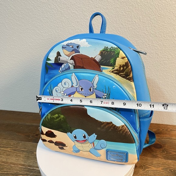 Loungefly Pokemon Squirtle Evolution Mini Backpack - Picture 8 of 11